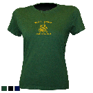T-Shirt Lady - Motiv 1020, Größe S, grün, Brust