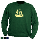 Sweat-Shirt - Motiv 1010, Größe M, grün, Brust