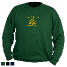 Sweat-Shirt Kind - Motiv 1020, Größe 116, grün, Brust