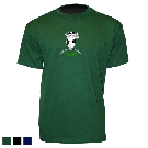 T-Shirt Kind - Motiv 1021, Größe 128, grün, Brust