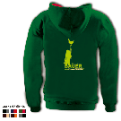 Kapuzensweater mit farbigen Innenteil - Motiv 1022