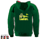Kapuzensweater mit farbigen Innenteil - Motiv 1018