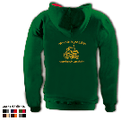 Kapuzensweater mit farbigen Innenteil - Motiv 1020