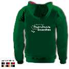 Kapuzensweater mit farbigen Innenteil - Motiv 1034