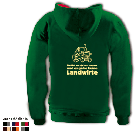 Kapuzensweater mit farbigen Innenteil - Motiv 1010