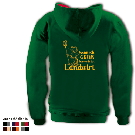 Kapuzensweater mit farbigen Innenteil - Motiv 1041