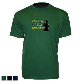 T-Shirt - Motiv 1027, Größe S, grün, Brust