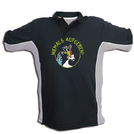 Polo-Shirt Bicolor Motiv 1041